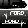 Наклейки на авто Ford pulse / Форд пульс, 2 шт.
