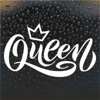 Вінілові наклейки на автомобіль - Queen, Корольова