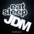 Вінілова наклейка на автомобіль - Eat sleep JDM