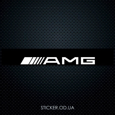 Полоса на лобовое стекло - AMG