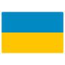 Вінілова наклейка - Прапор України Вінілова наклейка - Прапор України