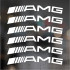 Наклейки на супорти та диски - AMG, 6 шт.