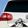 Наклейка на авто - Star Wars, Звёздные воины
