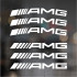 Наклейки на супорти та диски - AMG v5, 6 шт.