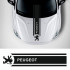 Наклейка на авто - Смуга на капот Peugeot