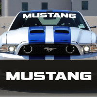 Вінілова наклейка на лобове скло - Mustang
