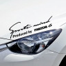 Вінілова наклейка на капот Mazda 6 Sports Mind