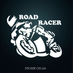 Наклейка - Road racer