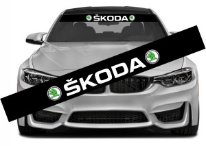 Сонцезахисна наклейка на лобове скло - Skoda
