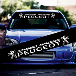Сонцезахисна наклейка на лобове скло - Peugeot