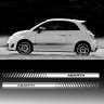 Наклейки смуги на бік автомобіля - FIAT АBART 500