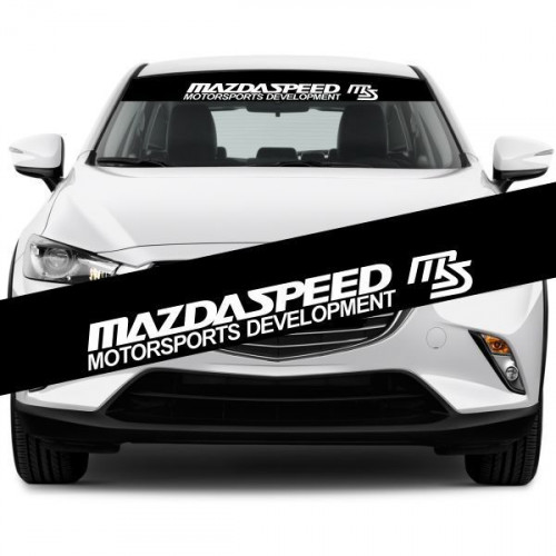 Вінілова смуга на лобове скло - Mazda SPEED