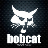 Виниловая наклейка на автомобиль - Bobcat