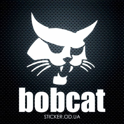 Вінілова наклейка на автомобіль - Bobcat