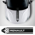 Наклейка на авто - Смуга на капот Renault