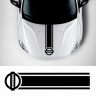 Наклейка на авто - Смуга на капот Nissan