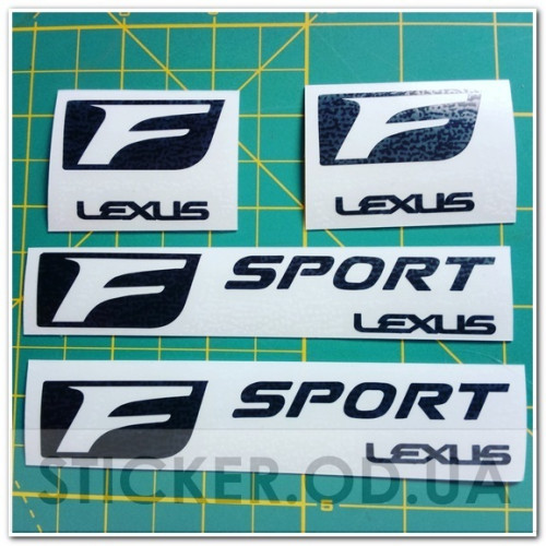 Наклейки на супорти та диски - Lexus Sport 4шт