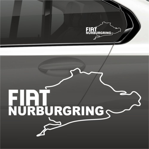 Наклейка Fiat Nurgburgring