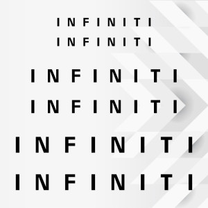 Комплект наклейки на супорти - INFINITI, 6 шт