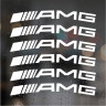Наклейки на супорти та диски - AMG v3, 6 шт.