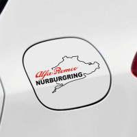 Наклейки на Alfa Romeo, гоночная трасса