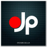 Вінілова наклейка на авто - JP