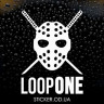 Вінілова наклейка на автомобіль - Loop One #2