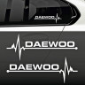 Вінілова наклейка на автомобіль - Daewoo pulse 2 шт.