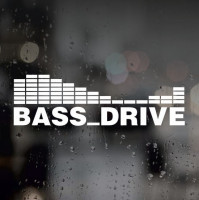 Наклейка на авто Автозвук - Bass_Drive