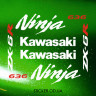 Набор виниловых наклеек на мотоцикл KAWASAKI ZX-6R, Ninja, 636, 2005 Набор виниловых наклеек на мотоцикл KAWASAKI ZX-6R, Ninja, 636, 2005