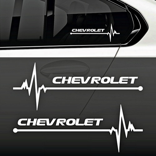 Вінілова наклейка на автомобіль - Chevrolet pulse 2 шт.