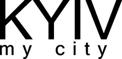 Вінілова наклейка на авто  - KYIV My City розмір 20 см