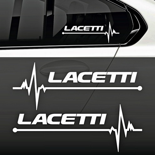 Вінілова наклейка на автомобіль - Chevrolet Lacetti pulse 2 шт.