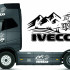 Наклейка на автомобиль - Iveco Горы