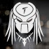 Вінілова наклейка на автомобіль - Predator /Хижак