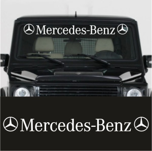 Наклейка на лобове - Mercedes-Benz