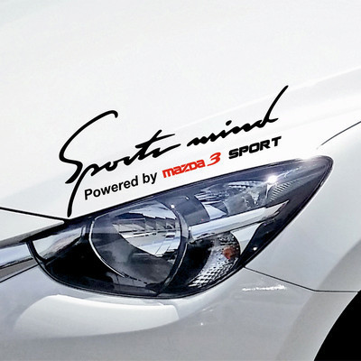 Наклейки на автомобиль Mazda 3 Sports Mind