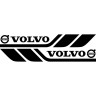 Наклейки на бік автомобіля - Volvo (2 шт) #2