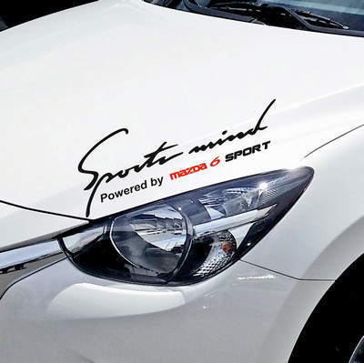 Вінілова наклейка на автомобіль Mazda 6 Sports Mind