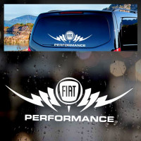 Наклейка на автомобіль - Fiat performance