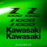 Набор виниловых наклеек на мотоцикл Kawasaki Z 1000 6 шт. Набор виниловых наклеек на мотоцикл Kawasaki Z 1000 6 шт.