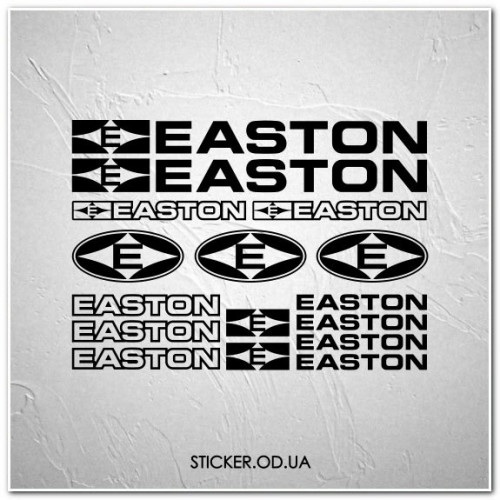 Набор наклеек на велосипед "EASTON", наклейки на раму.