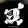 Вінілова наклейка на автомобіль - 43, Ken Block, Кен Блок Вінілова наклейка на автомобіль - 43, Ken Block, Кен Блок