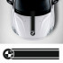 Наклейка на авто - Полоса на капот BMW