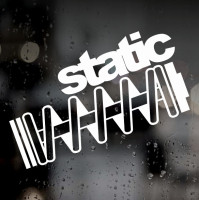 Виниловая наклейка на автомобиль - Static