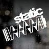 Вінілова наклейка на автомобіль - Static