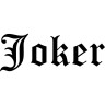 Наклейка на авто - Напис Joker