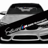 Сонцезахисна наклейка на лобове скло автомобіля - Sports mind BMW Motorsport