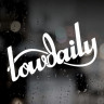 Виниловая наклейка на автомобиль  - Lowdaily