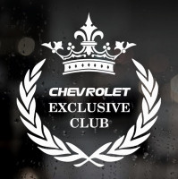Наклейка на авто - Chevrolet club
